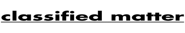 Classified Matter Logo